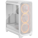 Fractal Design Meshify 3 RGB midi tower behuizing Wit | 2x USB-A | 1x USB-C | RGB | Tempered Glass