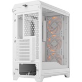 Fractal Design Meshify 3 RGB midi tower behuizing Wit | 2x USB-A | 1x USB-C | RGB | Tempered Glass