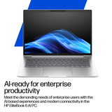 HP EliteBook 6 G1i AI (AD3Q3ET) 16"  laptop Zilver | Ultra 5 225U | Intel Graphics | 16 GB | 512 GB SSD