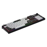 Hator Skyfall Pro Wireless, gaming toetsenbord Zwart, US lay-out, HATOR Aurum Vanilla Silent, RGB, Double-shot PBT, Hot-swap, 2.4GHz / Bluetooth / USB-C