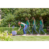 Hozelock Auto Reel Mobile slangenwagen met 35 m slang, Incl. Multi Spraygun Grijs/geel