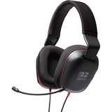 PowerA Bedrade stereoheadset voor Nintendo Switch 2 over-ear gaming headset Zwart/rood, Nintendo Switch 2, Nintendo Switch – OLED Model, Nintendo Switch, Nintendo Switch Lite