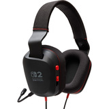 PowerA Bedrade stereoheadset voor Nintendo Switch 2 over-ear gaming headset Zwart/rood, Nintendo Switch 2, Nintendo Switch – OLED Model, Nintendo Switch, Nintendo Switch Lite