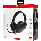 PowerA Bedrade stereoheadset voor Nintendo Switch 2 over-ear gaming headset Zwart/rood, Nintendo Switch 2, Nintendo Switch – OLED Model, Nintendo Switch, Nintendo Switch Lite