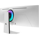 Samsung Odyssey G9 G95SD 49" Curved UltraWide gaming monitor Zilver, HDMI, Micro-HDMI, DisplayPort, 2x USB-C, Wi-Fi 5, BT, 240 Hz