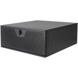 SilverStone RM44 rack behuizing Zwart | 4U | USB Type-C