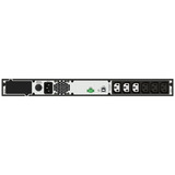 Vertiv Edge 1000IRM1U ups Zwart, 1U, 1000 VA, 900 W, 6x C13, USB