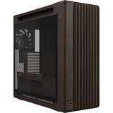 ASUS ProArt PA602 Wood Edition - Tempered Glass Panel big tower behuizing Zwart/houtkleur | 4x USB-A | 1x USB-C | Tempered Glass