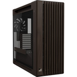 ASUS ProArt PA602 Wood Edition - Tempered Glass Panel big tower behuizing Zwart/houtkleur | 4x USB-A | 1x USB-C | Tempered Glass