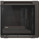 ASUS ProArt PA602 Wood Edition - Tempered Glass Panel big tower behuizing Zwart/houtkleur | 4x USB-A | 1x USB-C | Tempered Glass