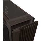 ASUS ProArt PA602 Wood Edition - Tempered Glass Panel big tower behuizing Zwart/houtkleur | 4x USB-A | 1x USB-C | Tempered Glass