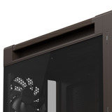ASUS ProArt PA602 Wood Edition - Tempered Glass Panel big tower behuizing Zwart/houtkleur | 4x USB-A | 1x USB-C | Tempered Glass