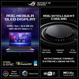 ASUS ROG Strix SCAR 18 G835LXG-TQ378W 18"  gaming laptop Zwart | Core Ultra 9 290HX Plus | RTX 5090 | 64 GB | 2x 2 TB SSD