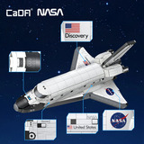 CaDA NASA Space Shuttle Discovery Constructiespeelgoed C56052W, Schaal 1:80