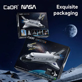 CaDA NASA Space Shuttle Discovery Constructiespeelgoed C56052W, Schaal 1:80