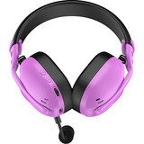 Hator Hyperpunk 3 Wireless - Cyber-Violet over-ear gaming headset Paars, 2.4GHz / Bluetooth 5.4 / USB-C