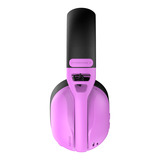 Hator Hyperpunk 3 Wireless - Cyber-Violet over-ear gaming headset Paars, 2.4GHz / Bluetooth 5.4 / USB-C