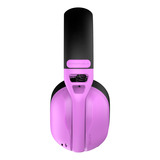 Hator Hyperpunk 3 Wireless - Cyber-Violet over-ear gaming headset Paars, 2.4GHz / Bluetooth 5.4 / USB-C