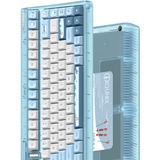 Iqunix OG80 Wintertide Wireless Mechanical Keyboard Lichtblauw, US lay-out (QWERTY), Cherry MX Red, 80% (TKL)	, RGB leds, Hot-swappable, PBT, 2.4GHz | Bluetooth 5.1 | USB-C