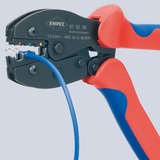 KNIPEX PreciForce 97 52 36 SB krimptang Rood/blauw, Strippen, Krimpen 0.5 - 6.0mm²