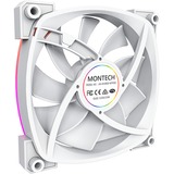 Montech AX140 fan PWM RGB case fan Wit, 140 x 140 x 25 mm