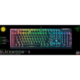 Razer BlackWidow V4 X, gaming toetsenbord Zwart, US lay-out, Razer Yellow, RGB leds, Doubleshot ABS