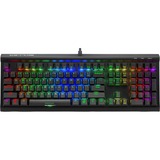 Sharkoon SKILLER SGK60, gaming toetsenbord Zwart, US lay-out, Kailh box Red, RGB leds