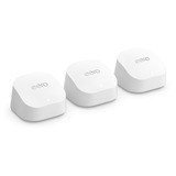 eero 6+ mesh wifi system, 3 stuks mesh router Wit