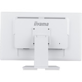 iiyama ProLite T2452MSC-W2AG 24" touchscreen monitor Wit, 120 Hz, HDMI, DisplayPort, Audio, USB, Touch