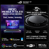 ASUS ROG Strix G18 G815LW-S9076W 18"  gaming laptop Zwart/grijs | Core Ultra 9 275HX | RTX 5080 | 32 GB | 1 TB SSD