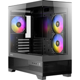 Antec CX500M ARGB mini tower behuizing Zwart | 2x USB-A | 1x USB-C | Tempered Glass
