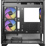 Antec CX500M ARGB mini tower behuizing Zwart | 2x USB-A | 1x USB-C | Tempered Glass