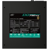 DeepCool DQ750-M-V2L 750W voeding  Zwart, 4x PCIe, Kabel-Management