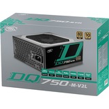 DeepCool DQ750-M-V2L modulaire 750 watt voeding  Zwart, 4x PCIe