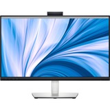 Dell C2423H 24" monitor Zwart/zilver, HDMI, 2x DisplayPort, 3x USB-A 3.2 (10 Gbit/s), 1x USB-B 3.2 (10 Gbit/s)