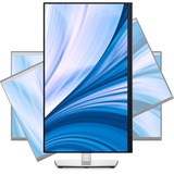 Dell C2423H 24" monitor Zwart/zilver, HDMI, 2x DisplayPort, 3x USB-A 3.2 (10 Gbit/s), 1x USB-B 3.2 (10 Gbit/s)