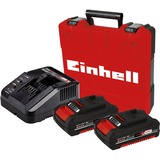 EINHELL TE-CD 18/50 Li BL schroefboor Zwart/rood, Koffer, snellader en 2 accu's inbegrepen