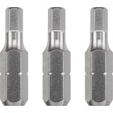 KWB Industrial Steel Bits, 4mm, Zeskant bitset 3 stuks, 4mm