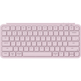 Keychron B1 Pro-K4 toetsenbord Lichtroze, US-International lay-out (QWERTY), Scissor switches, 75%, ABS Keycaps, 2.4GHz | Bluetooth 5.2 | USB-C