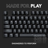 Logitech G413 SE Full-Size Mechanical Gaming Keyboard Zwart, US lay-out, GL Tactile