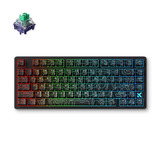 MCHOSE Jet 75 Hall Effect Magnetic Switch Gaming Keyboard Zwart, US lay-out, Kailh Magnetic God, 75%, 8K, RGB, Hot swap, USB-C, Hall Effect Sensor