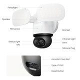 Reolink F850W TrackFlex Floodlight WiFi beveiligingscamera Wit, 4K, WiFi