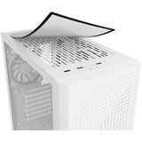 Sharkoon VS9 RGB White midi tower behuizing Wit | 2x USB-A | 1x USB-C | RGB | Tempered Glass