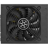 SilverStone SST-ST1100-TI v2.0 modulaire 1100 watt voeding  Zwart, 8x PCIe, 8x PCIe, Kabel-Management