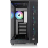 Thermaltake View 380 XL TG ARGB midi tower behuizing Zwart | 2x USB-A | 1x USB-C | RGB | Tempered Glass