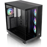 Thermaltake View 380 XL TG ARGB midi tower behuizing Zwart | 2x USB-A | 1x USB-C | RGB | Tempered Glass