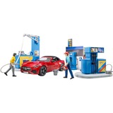 bruder bworld Tankstation en Carwash Speelfiguur 62111