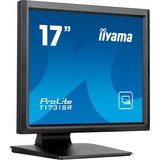 iiyama ProLite T1731SR-B1S 17" monitor Zwart (mat), Touch, USB, HDMI, Audio, DisplayPort