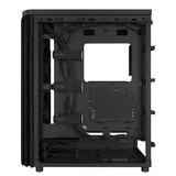 ASUS ProArt PA401 Wood Edition - Metal Panel midi tower behuizing Zwart | 2x USB-A | 1x USB-C