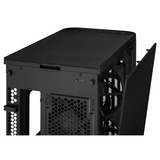 ASUS ProArt PA401 Wood Edition - Metal Panel midi tower behuizing Zwart | 2x USB-A | 1x USB-C